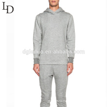 Sudadera con capucha para hombre de algodón en blanco gris cómodo nueva moda con diseño de cremallera